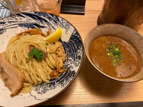 「ラムつけ麺」@自家製麺 MENSHO TOKYOの写真
