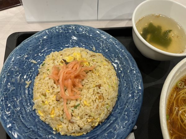 「炒飯（掛川満満セット）」@松軒中華食堂 掛川PA（下り線）店の写真