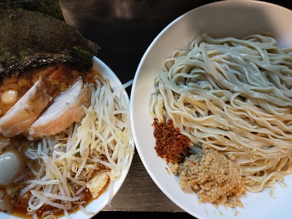 「つけ麺大1250円+生姜50円」@豚星。の写真