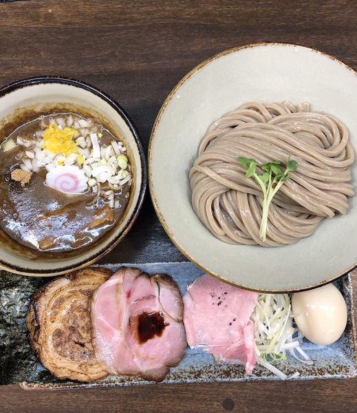 「特製つけ麺(並230g)1300円」@麺屋みつば＋クローバーの写真