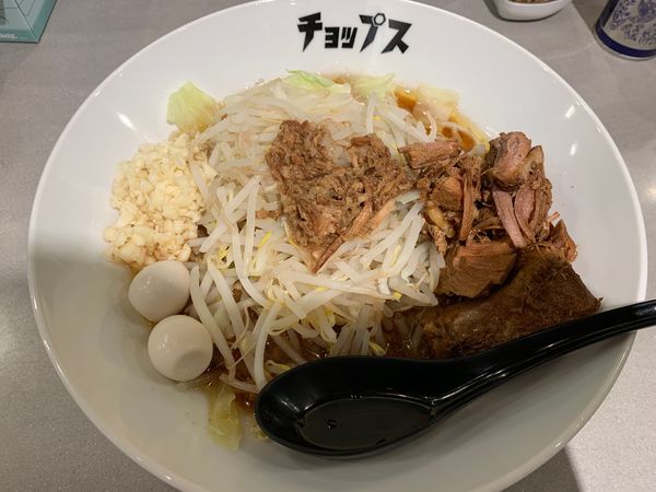 「ラーメンスペシャル 中」@まぜそば 渋谷 チョップスの写真
