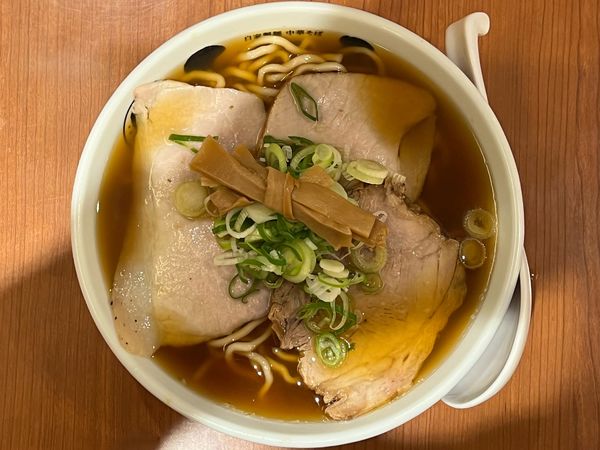 「あっさり煮干しそば」@中華そば ひらこ屋 東京ラーメンストリート店の写真