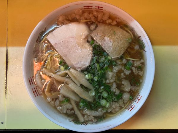 「中華そば(並)」@つたふじ 本店の写真