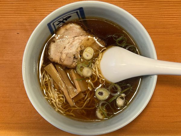 「中華そば(小盛)」@やよいそば 本店の写真