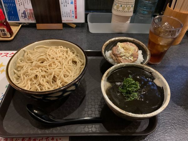 「限定シーフードつけ麺」@秋田ラーメン はまの写真