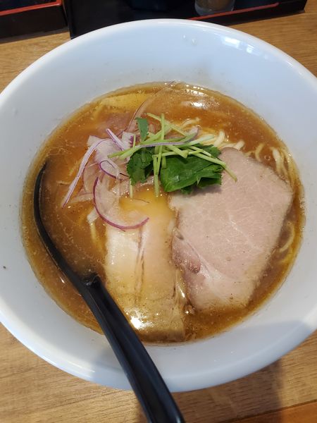 「京鰹節中華そば（淡口　あっさり）」@らぁ麺 みつはの写真