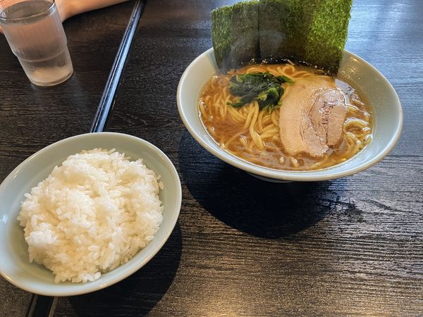 「ラーメン」@横浜家系らーめん 武源家 前沢店の写真
