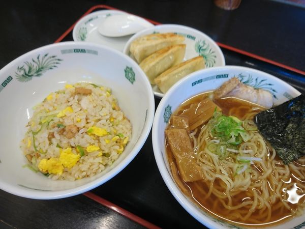 「ラ・餃・チャセット ６２０円」@ちょい飲み日高屋 大和中央通店の写真