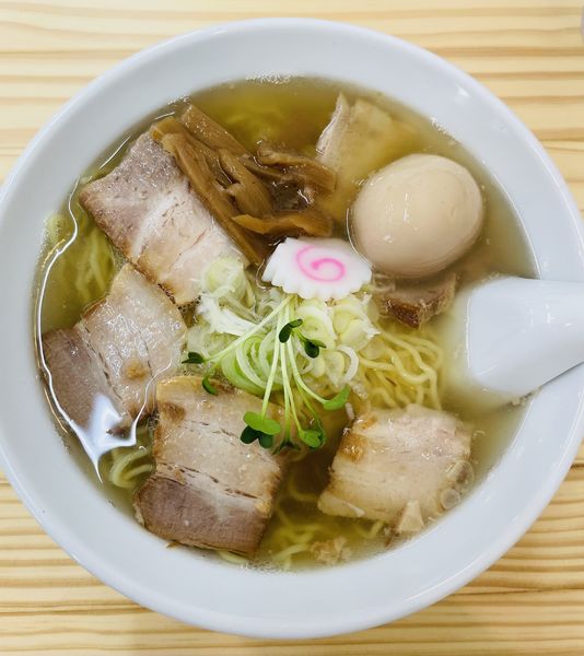 「塩パンチチャーシュー麺+玉子 1200円」@麺屋ソルトの写真