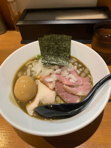 「濃厚煮干し蕎麦」@亀戸煮干中華蕎麦 つきひの写真