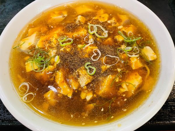 「麻婆ラーメン 700円」@豪華の写真