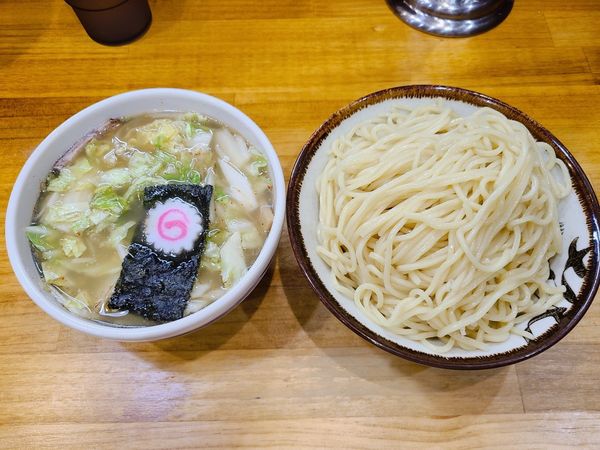 「野菜もりそば 塩中」@中華そば なりたやの写真