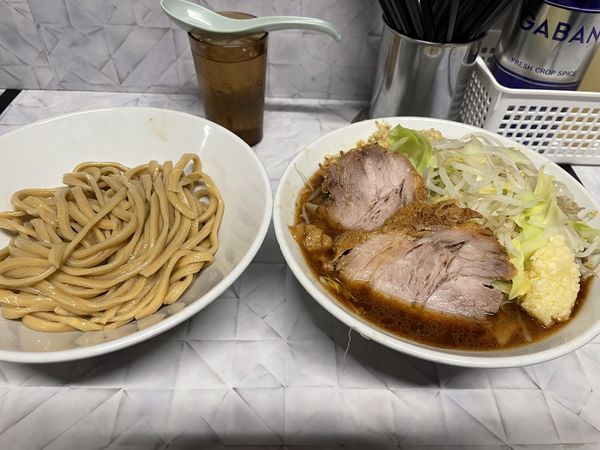 「ミニつけ麺、生姜」@麺屋 歩夢 金沢八景店の写真