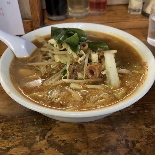 「ミソ￥730」@手打ちラーメン 笹の写真