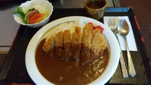「カツカレー」@軽食・喫茶 クリークの写真