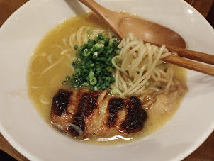 「ラーメン(880)」@鶏ポタラーメン THANK お茶の水の写真