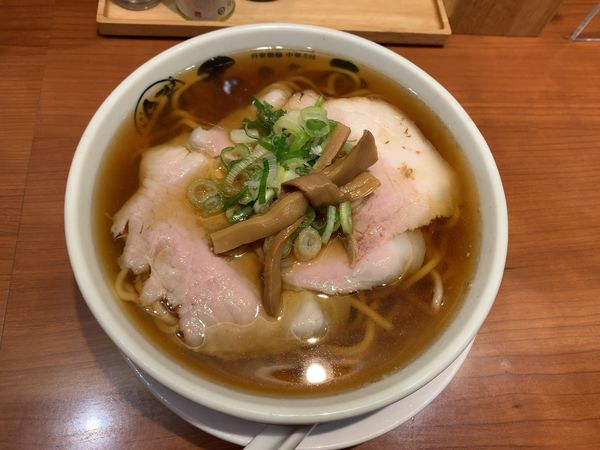 「あっさり煮干そば850円」@中華そば ひらこ屋 東京ラーメンストリート店の写真