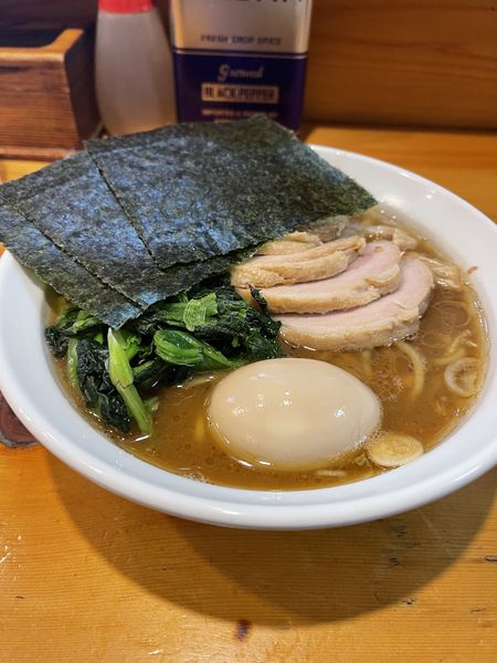 「チャーシュー麺+味玉」@黒王の写真
