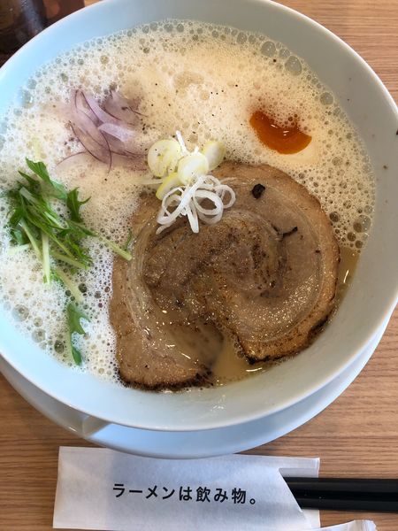 「鶏白湯そば　920円」@ラーメンは飲み物です。の写真