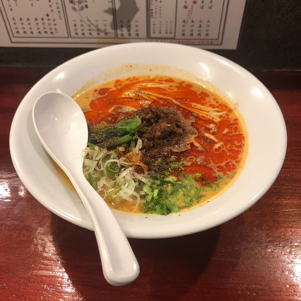 「錦鯉担々麺（1辣・2麻）」@noodles house 錦鯉の写真