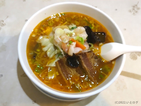 「錦記湯麺」@錦記飯店の写真