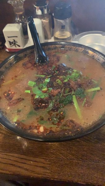 「台湾牛すじ煮込みラーメン」@おいで屋の写真