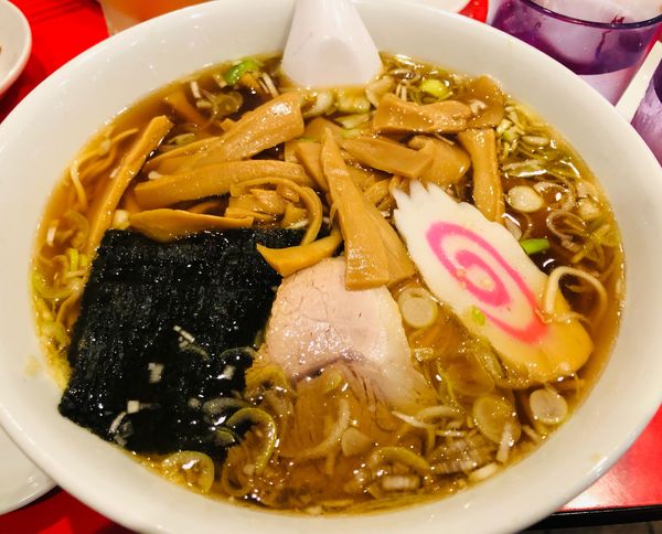 「メンマラーメン 750円」@中華料理 三龍亭 北砂五丁目店の写真
