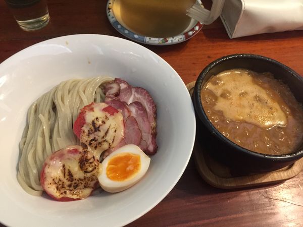 「濃厚トマトチーズつけ麺」@ラーメン めろうの写真