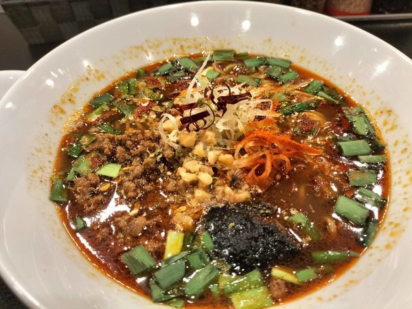 「黒ごま担々麺¥880」@柏担々麺の写真