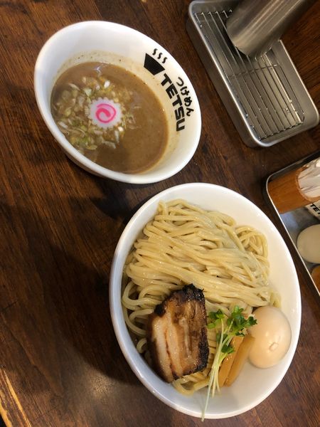 「つけ麺　特盛　味玉」@つけめんTETSU 御徒町ラーメン横丁店の写真