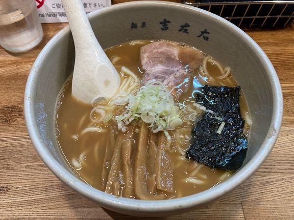 「らーめん(麺200g)¥870」@麺屋吉左右の写真