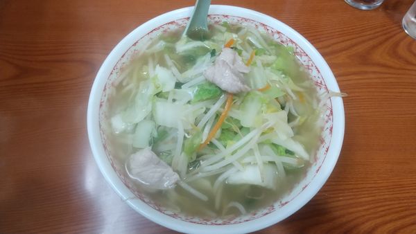 「タンメン770円」@中華そば集来の写真