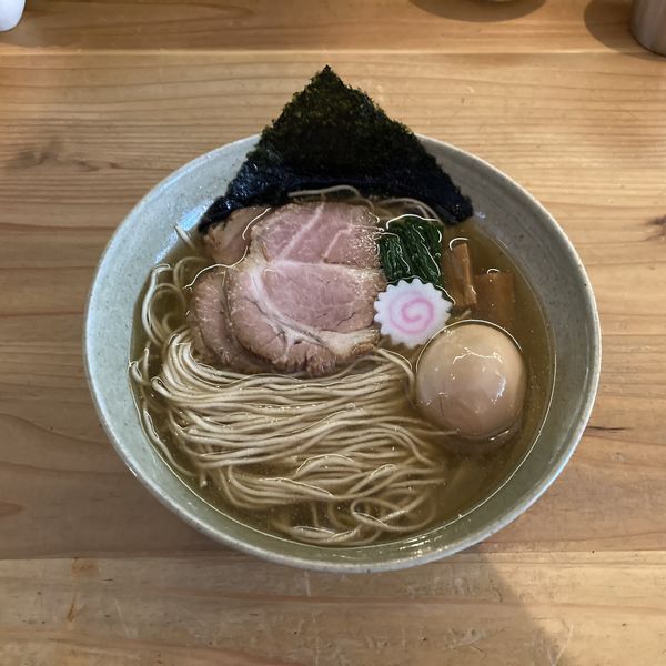 「だしそば【しお】」@だし・麺 未蕾の写真