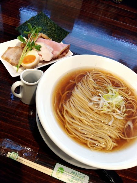 「魚介清湯生揚しょうゆ」@麺や 樂の写真