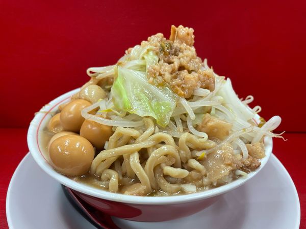 「小ラーメン790円、うずら5個100円」@ラーメン豚乃家 茨大正門前店の写真