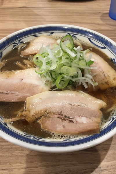 「【限定】津軽煮干ラーメン(肉増し)  1,100円」@くじら食堂 nonowa東小金井店の写真