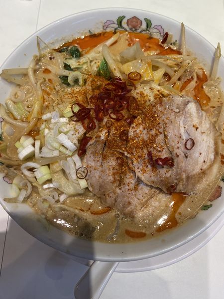 「【限定】野菜たっぷり担々麺　７５０円」@餃子の王将 東神奈川西口店の写真