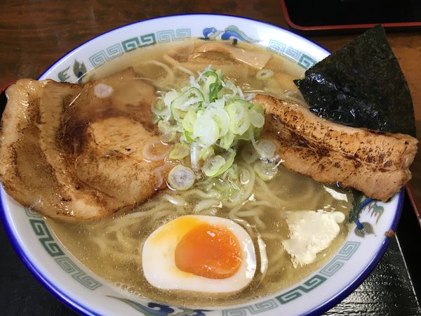 「天然カマス煮干し中華 塩」@幸めんの写真