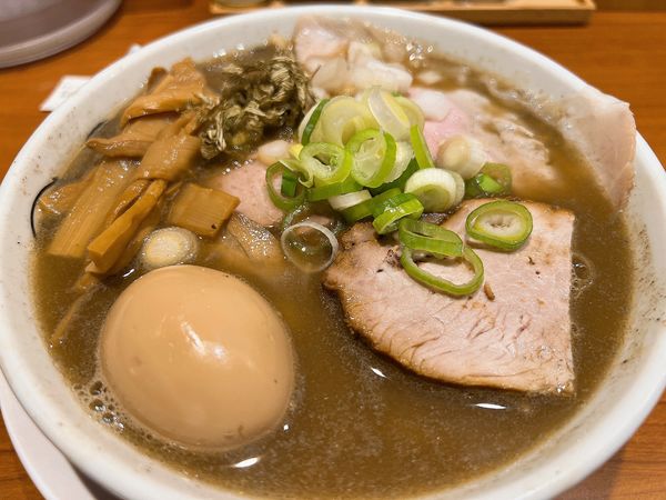 「濃口特製煮干そば(1,300円)」@中華そば ひらこ屋 東京ラーメンストリート店の写真