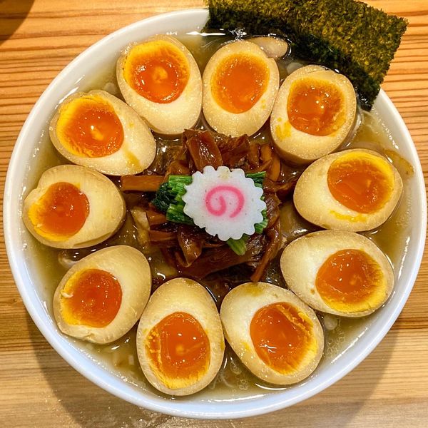 「しおチャーシューメン ¥1,300 味玉×5 ¥500」@オランダ軒の写真