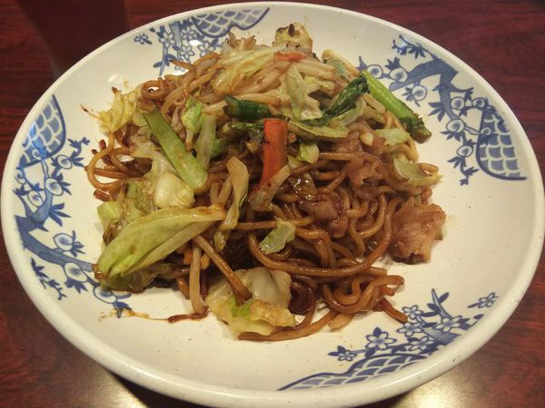 「上海焼きそば　＋ドリンクバイキング」@バーミヤン 伊那日影店の写真