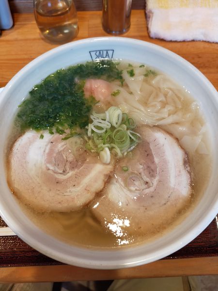 「庄内鯛だしラーメン(限定)」@めん工房 さらしなの写真