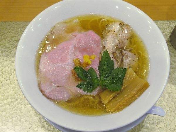 「黄金貝らーめん（890円）」@なにわ麺次郎の写真