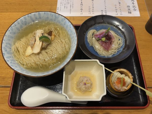 「【当日50食限定】五周年記念限定麺」@寿製麺よしかわ 坂戸店の写真