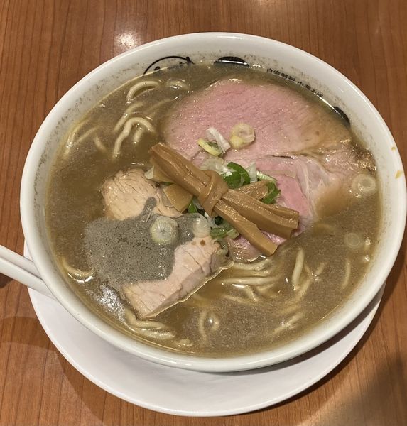 「濃口煮干そば」@中華そば ひらこ屋 東京ラーメンストリート店の写真