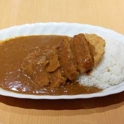 カツカレー大盛