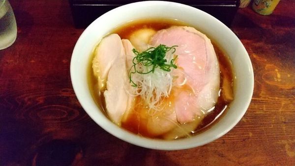 「特製中華そば」@中華そば しば田の写真