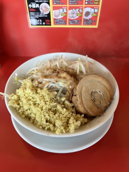 「ラーメン【太麺】小」@ボディブローの写真