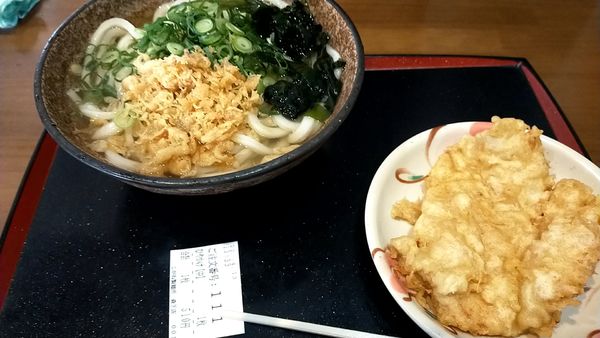 「冷かけうどん」@讃岐うどん こがね製麺所 森下店の写真