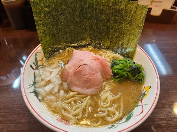 「豚骨醤油ラーメン（並）＋海苔5枚」@こいけのいえけいの写真